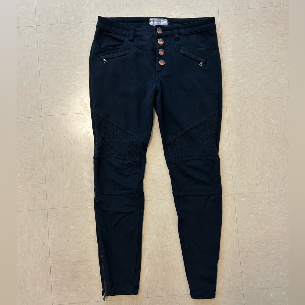 Free people black jeggings